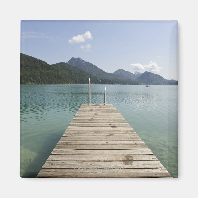 Imã lago fuschl, salzkammergut, salzburg, salzburger 4 (Frente)