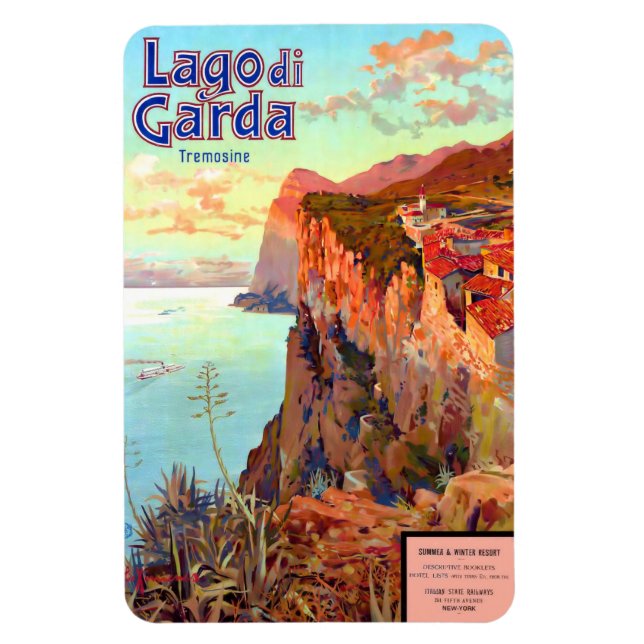 Ímã Lago Garda Magnet (Vertical)