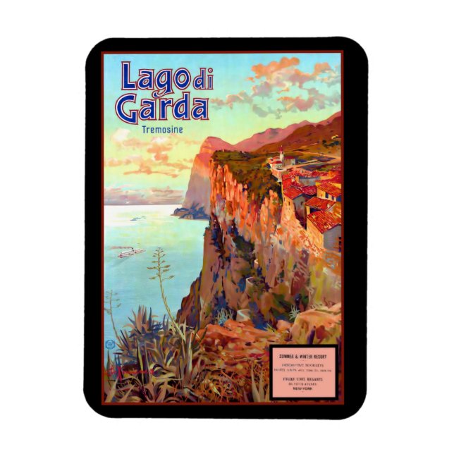 Ímã Lago Garda Magnet (Vertical)