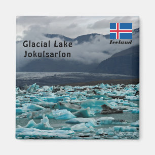 Imã Lago Glacial Jokulsarlon - Islândia