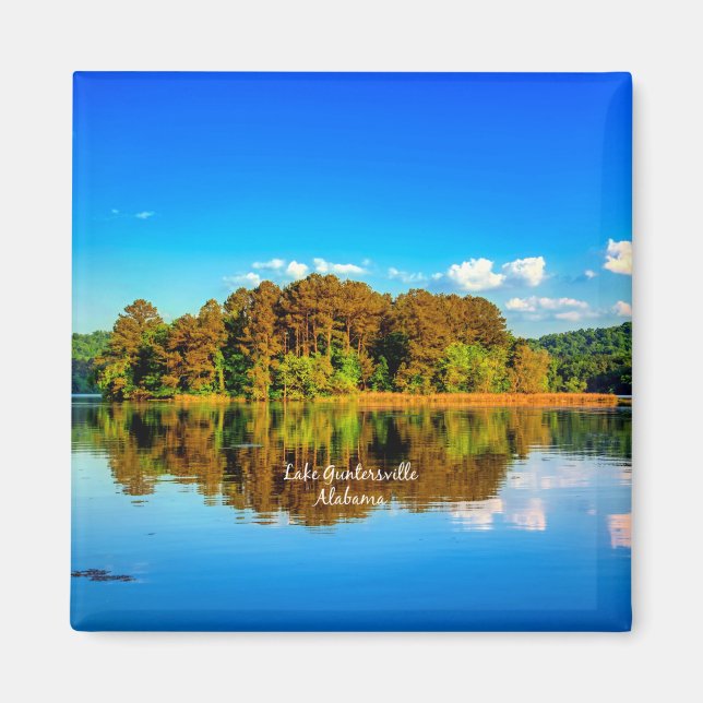 Imã Lago Guntersville, Alabama (Frente)