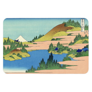 Ímã Lago Hokusai Hakone na província de Sagami