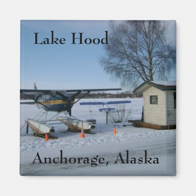 Imã Lago Hood, Anchorage, Alasca (Frente)