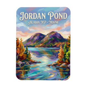 Ímã Lago Jordan, Parque Nacional Acadia EUA