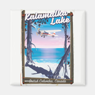 Imã lago kalamalka, Colúmbia Britânica Canadá