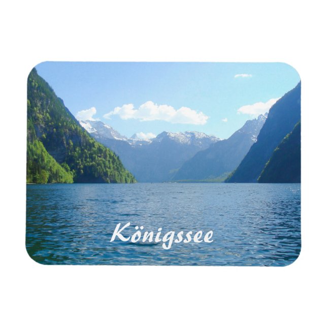 Ímã Lago Königssee, Alemanha, Baviera (Horizontal)