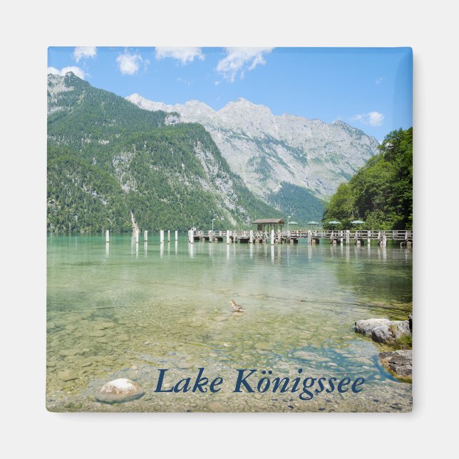 Imã Lago Königssee em Salet (Frente)