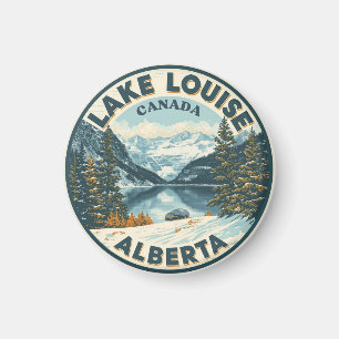 Imã Lago Louise Canadá Viagem Presente Parque Nacional
