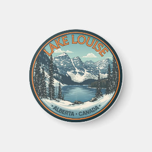 Imã Lago Louise Canadá Viagem Presente Parque Nacional