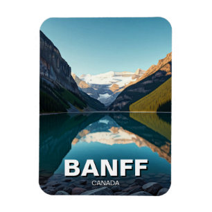 Ímã Lago Louise no Banff National Park Canadá