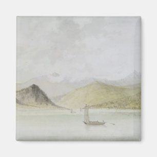 Imã Lago Maggiore (w/c, caneta, tinta e grafite no