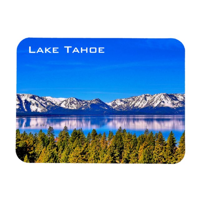 Ímã Lago maravilhoso Tahoe 3 X 4 Fotografia Magnet (Horizontal)
