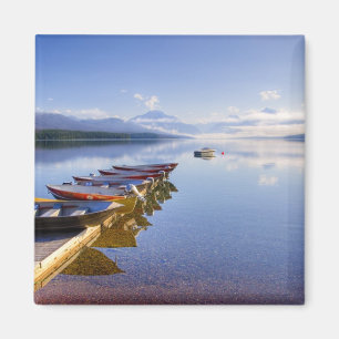 Imã Lago McDonald, Parque Nacional Glacier, Montana,