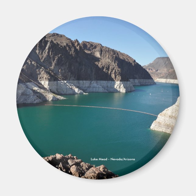 Imã Lago Mead perto da barragem Hoover (Frente)