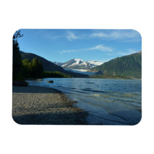Ímã Lago Mendenhall, na paisagem de Juneau Alaska