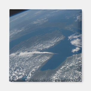 Imã Lago Michigan, Lago Huron E Estado De Michigan.