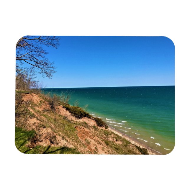 Ímã Lago Michigan, Port Washington, Wisconsin (Horizontal)