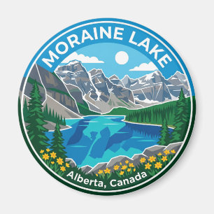Imã Lago Moraine Canadá