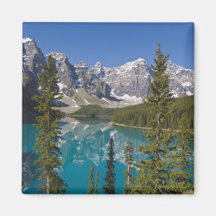 Imã Lago Moraine, Canadian Rockies, Alberta, Canadá 2
