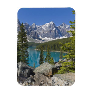 Ímã Lago Moraine, Rochas Canadenses, Alberta, Canadá