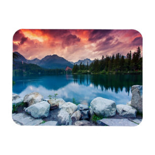 Ímã Lago mountain no parque nacional Tatra alto 2