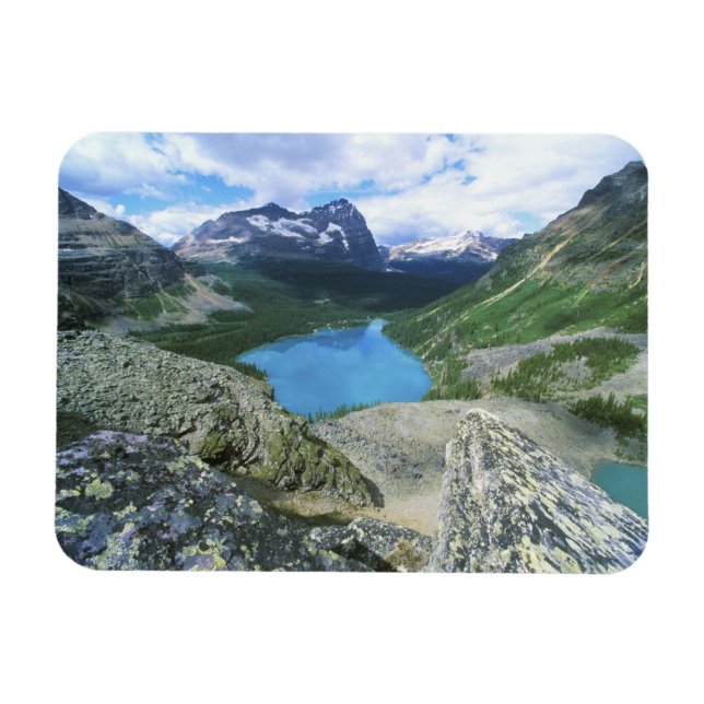 Ímã Lago O'Hara, Yoho NP, BC, Canadá (Horizontal)