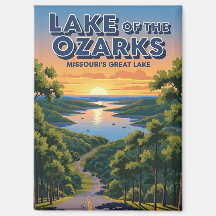 Lago Ozarks Missouri Viagem