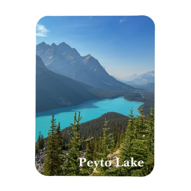 Ímã Lago Peyto em Banff Canadá (Vertical)