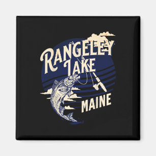 Imã Lago Rangeley Maine Fly Fishing Truta B Fisher Lem