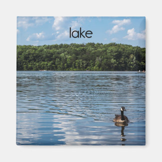 Imã Lago Refrigerator Magnet