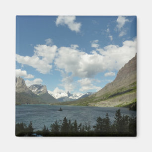 Imã Lago Saint Mary II no Parque Nacional Glacier
