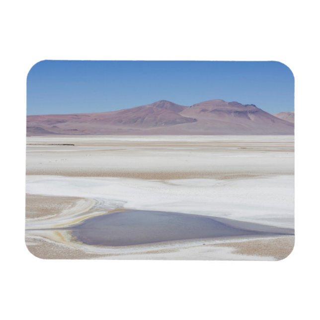 Ímã Lago Salt Na Estrada Para A Argentina (Horizontal)