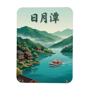 Ímã Lago Sol e Lua Taiwan