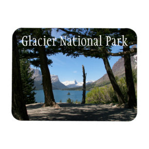 Ímã Lago st. Mary, parque nacional de geleira, Montana