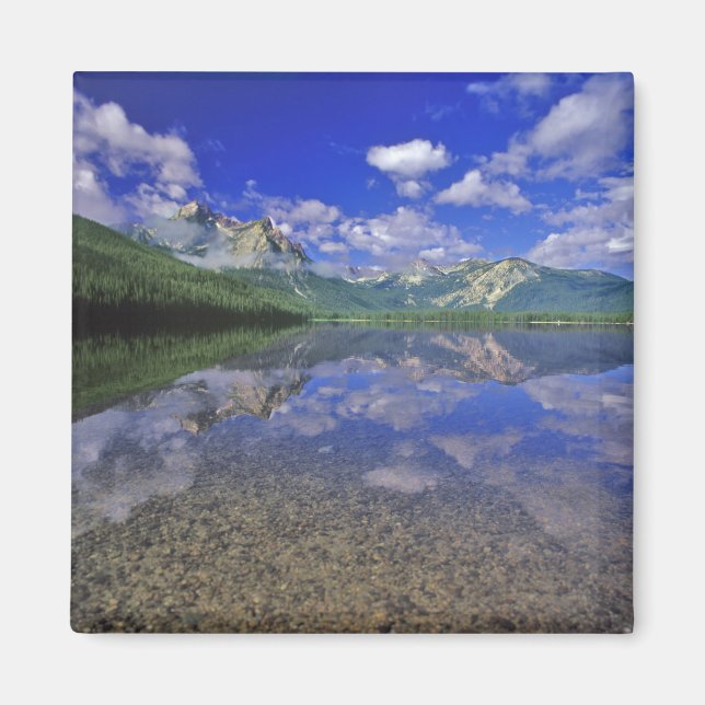 Imã Lago Stanley nas Montanhas Sawtooth de Idaho (Frente)