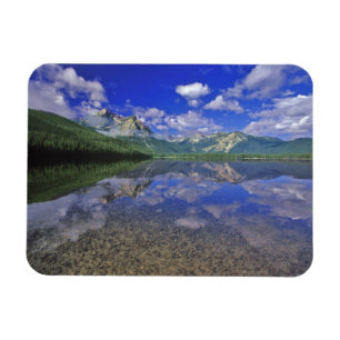 Ímã Lago Stanley nas montanhas Sawtooth de Idaho