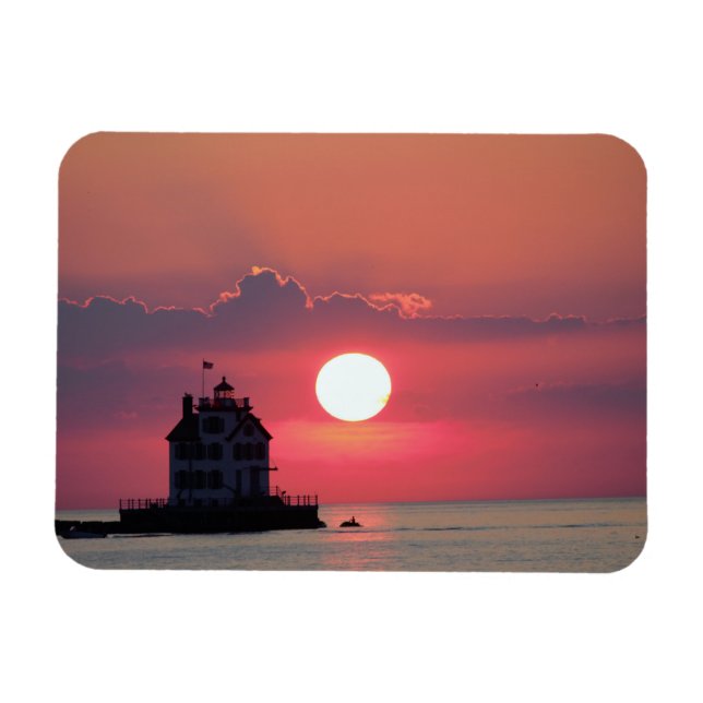 Ímã Lago Sunset (Horizontal)