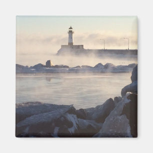 Imã Lago Superior Duluth Canal Park Magnet