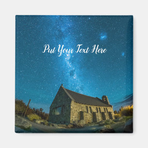Imã Lago Tekapo Via Látea Galáxica Nova Zelândi