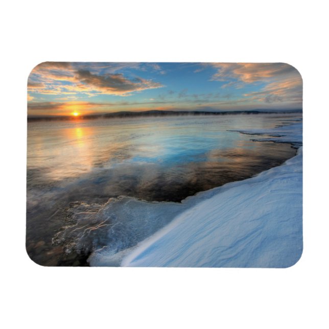 Ímã Lago Teslin Após Uma Tempestade De Limpeza, Yukon (Horizontal)