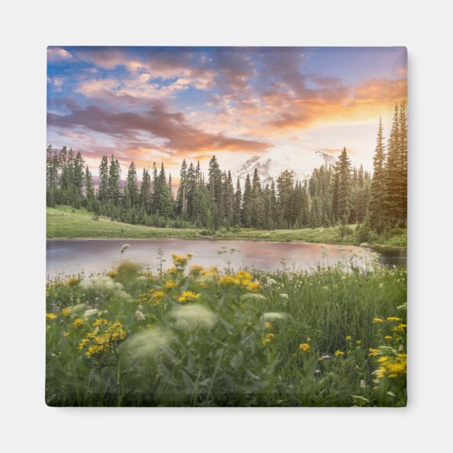 Imã Lago Tipsoo Mt.Rainier (Frente)