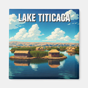 Imã Lago Titicaca Ilhas Flutuantes