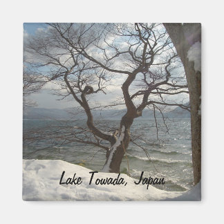 Imã Lago Towada Snow Magnet