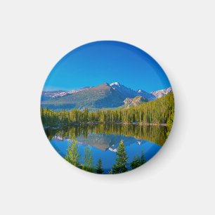 Imã Lago Urso no Parque Nacional de Rocky Mountain