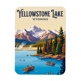 Ímã Lago Yellowstone EUA