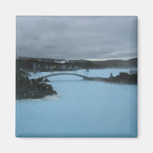 Imã Lagoa azul Islândia