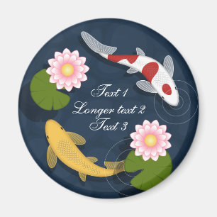 Imã Lagoa de peixes de Koi do japonês