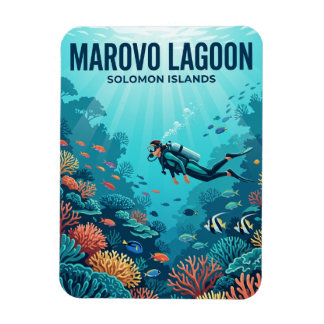 Ímã Lagoa Marovo Ilhas Salomão