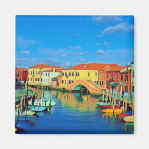 Imã Lagoa veneziana - MURANO - panorama