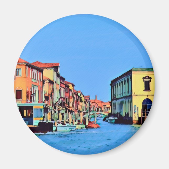 Imã Lagoa veneziana - MURANO - vista (Frente)